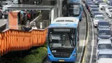 Memanfaatkan Layanan Transbandara Rute Blok M - Soekarno-Hatta dengan Tarif Rp 15.000